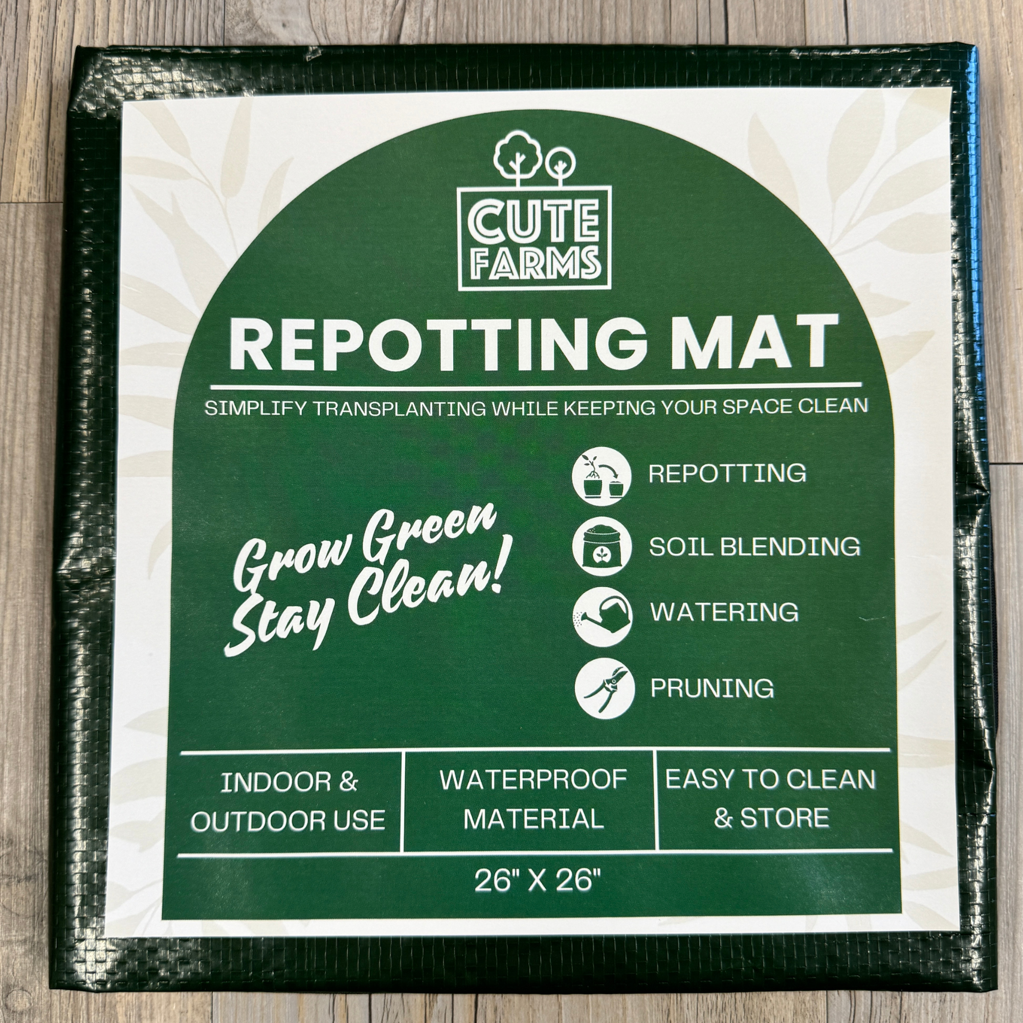 mat to put under indoor plants Repotting Mat for Gardening and Terrariums