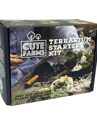 Cute Farms Terrarium Starter Kit with Tools