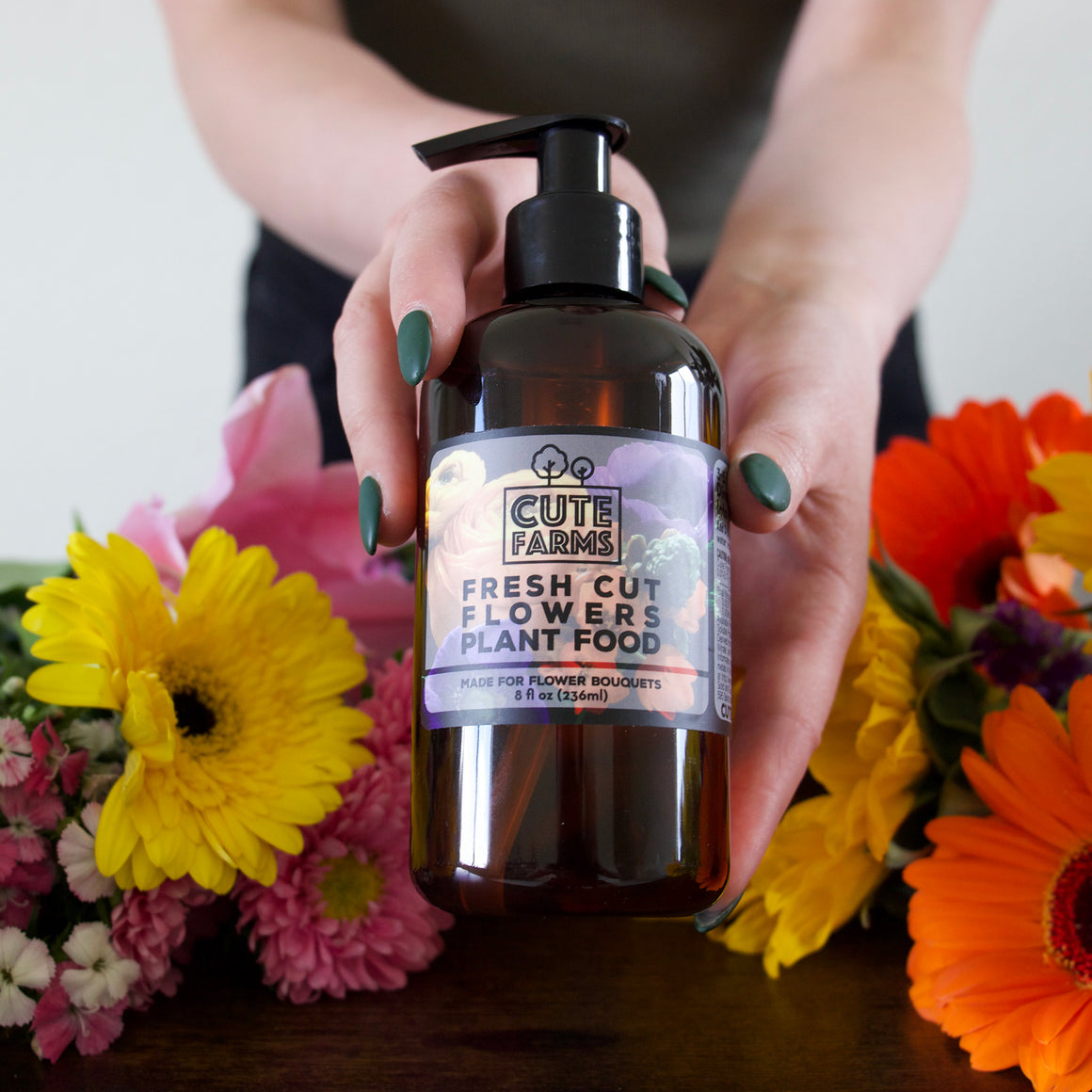 Fresh Cut Flower Food for Longer Lasting Blooms Cute Farms