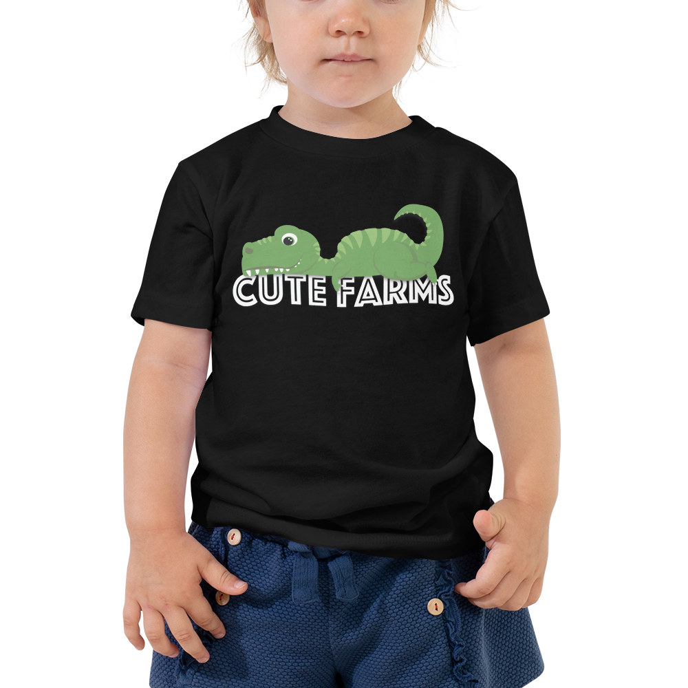 Dino Toddler Short Sleeve Tee - Cute Farms