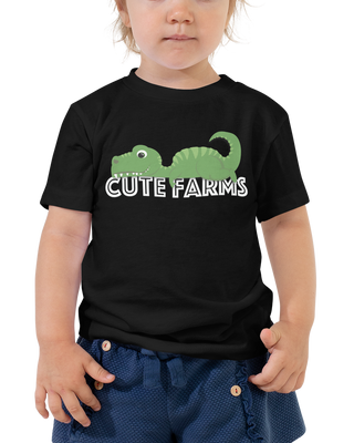 Dino Toddler Short Sleeve Tee - Cute Farms