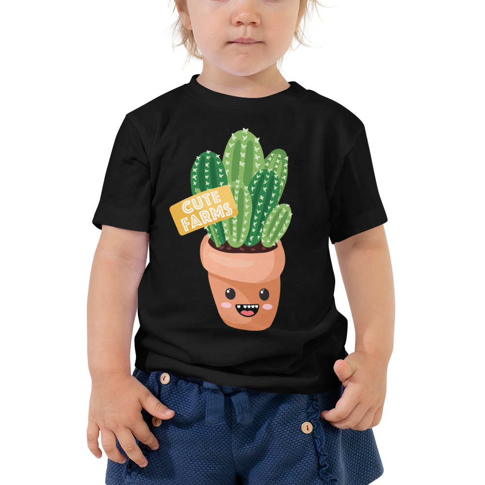 Cactus Toddler Short Sleeve Tee - Cute Farms